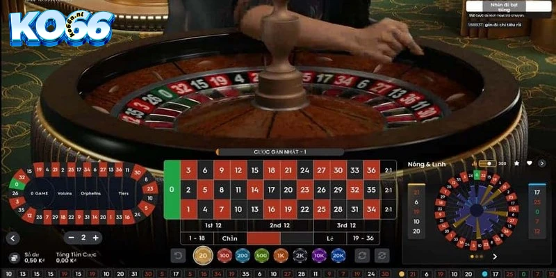 Roulette được đầu tư mạnh về hình ảnh, công nghệ như một casino thực sự