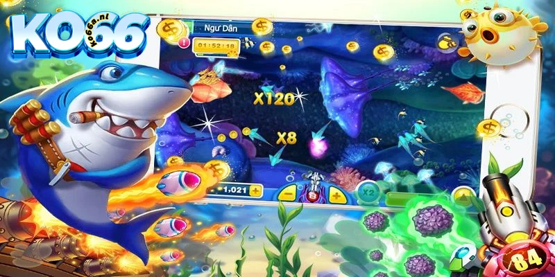 Các sinh vật biển trong game được thiết kế với vẻ ngoài bắt mắt